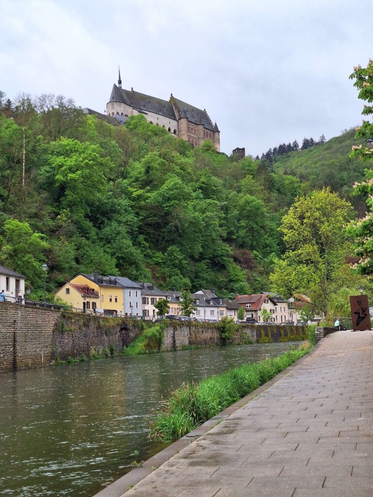 Vianden Castle, originally built between the 11th and 14th centuries, has been beautifully restored and is now open to visitors.